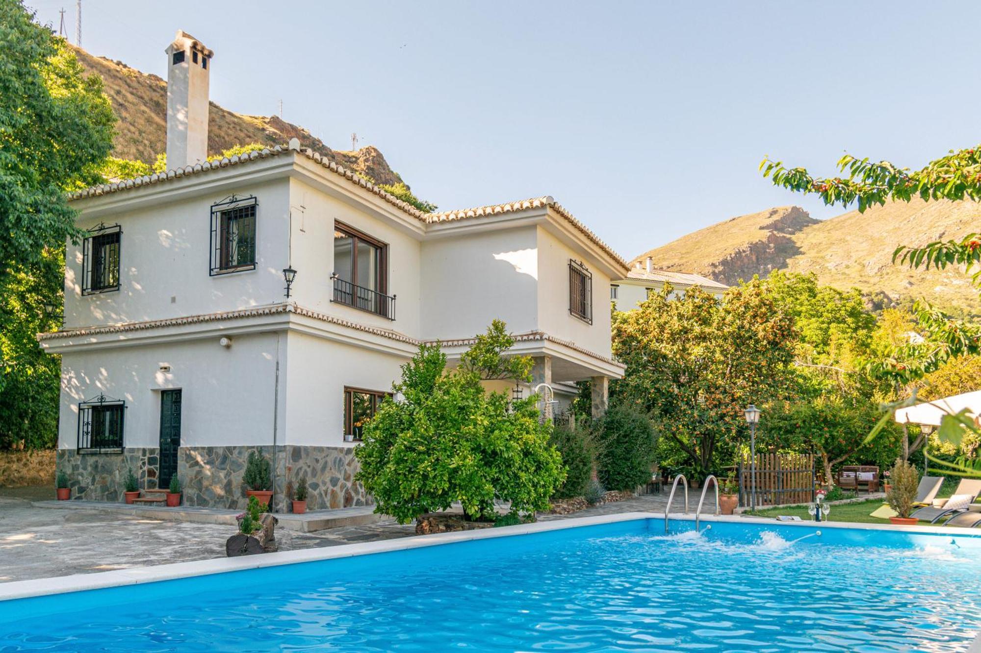 Casa Rural Olivillas Garden-Sierra Nevada Güéjar Sierra Eksteriør billede