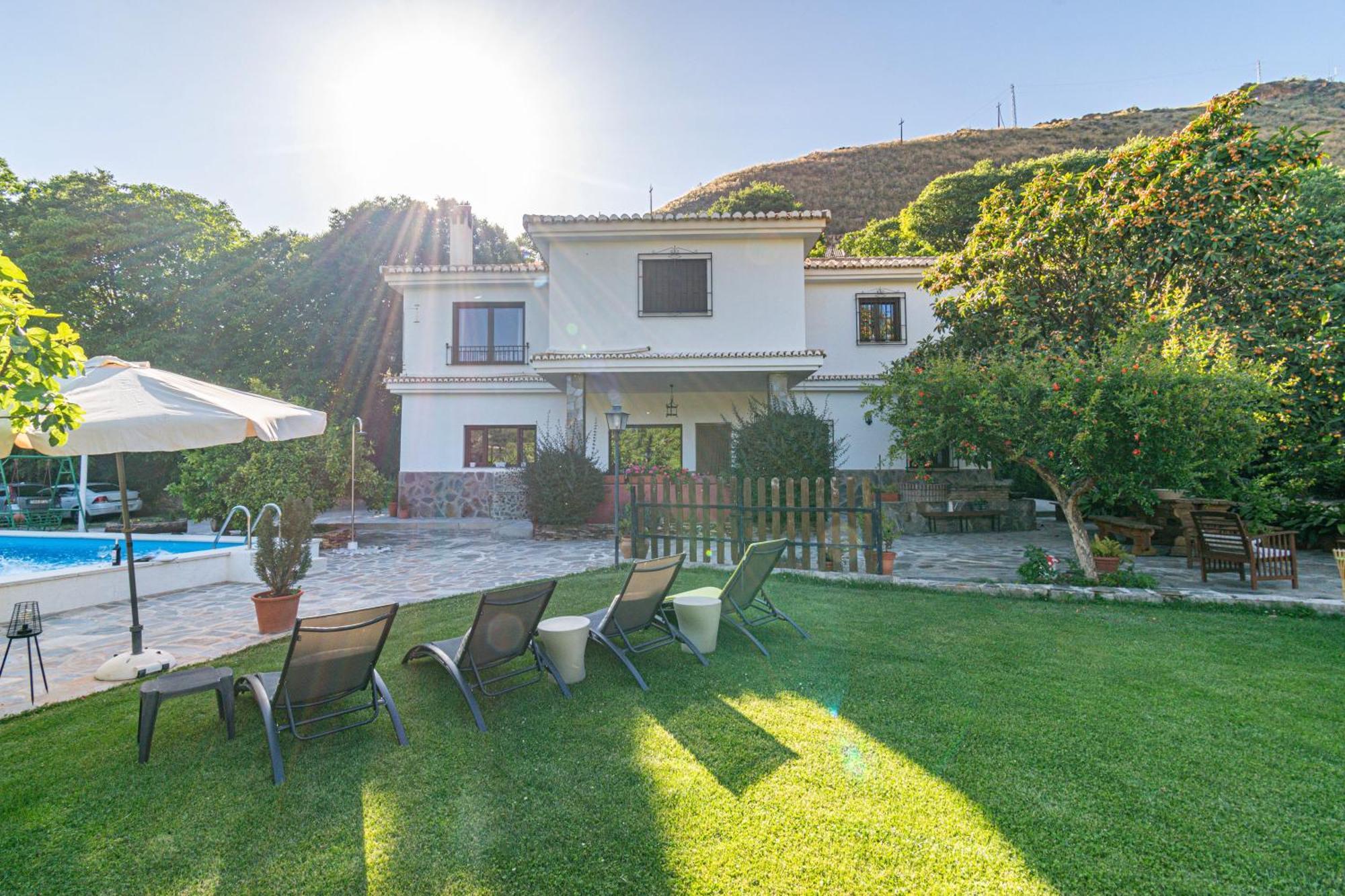 Casa Rural Olivillas Garden-Sierra Nevada Güéjar Sierra Eksteriør billede