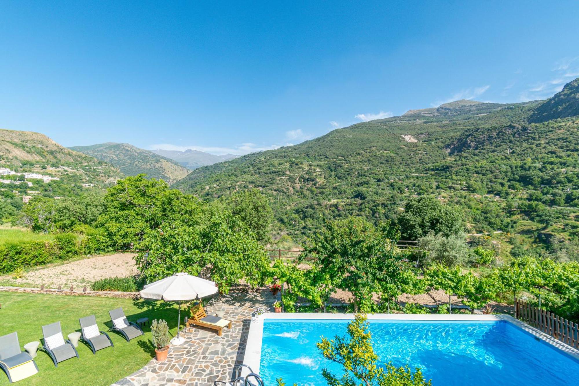Casa Rural Olivillas Garden-Sierra Nevada Güéjar Sierra Eksteriør billede